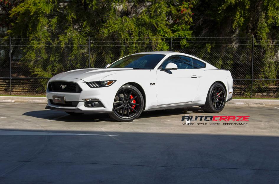 FORD MUSTANG EFS1 MATTE BLACK